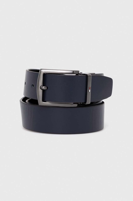 Αναστρέψιμη ζώνη Tommy Hilfiger σκούρο μπλε AM0AM11756