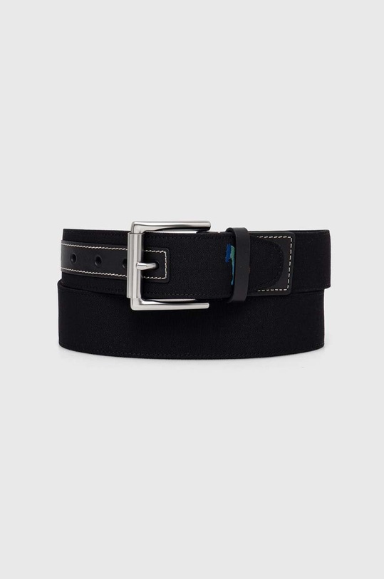 Opasok PS Paul Smith usňová koža čierna M2A.7264.AZEBCAN