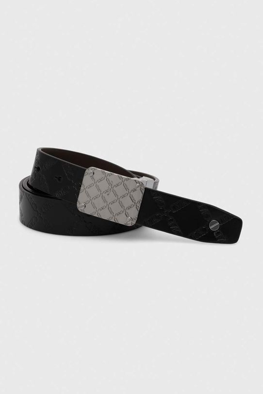 Obojstranný kožený opasok Michael Kors čierna 39F3LBLY2U