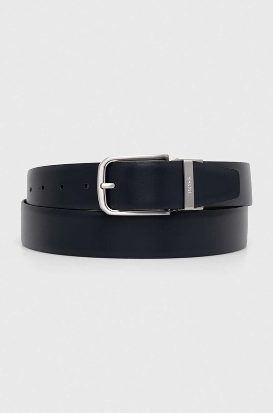 Accesorii BOSS curea din piele cu catarame detasabile 50503349 negru