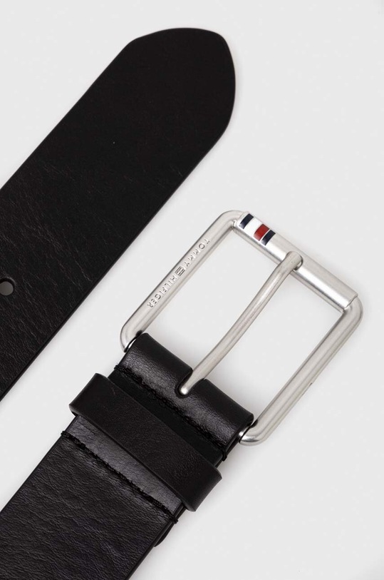 Tommy Hilfiger pasek skórzany AM0AM11466 czarny AW23