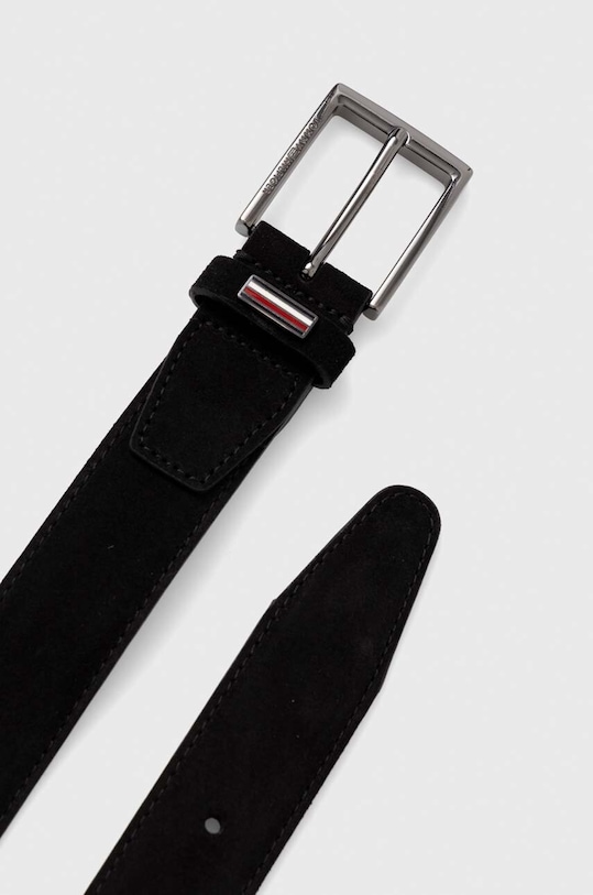 Кожен колан Tommy Hilfiger AM0AM11474 черен AW23