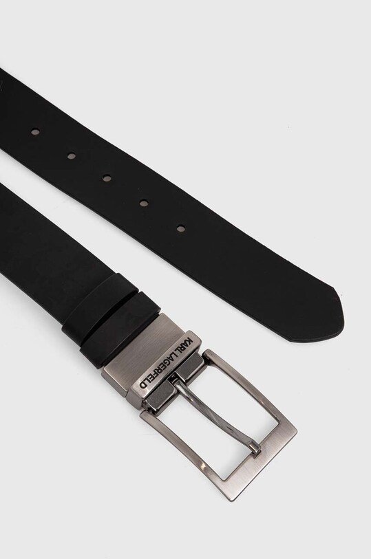 Obojstranný opasok Karl Lagerfeld 534114.805302 čierna AW23