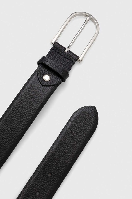 Кожаный ремень Guess BM7736.LEA35 чёрный AW23