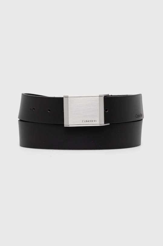 Кожаный ремень Calvin Klein чёрный K50K510950