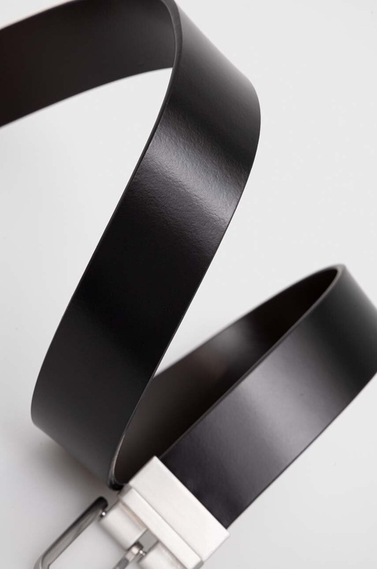 Doplnky Obojstranný kožený opasok Calvin Klein K50K510956 čierna