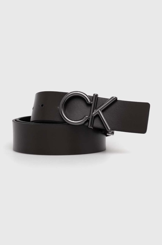 Doplnky Kožený opasok Calvin Klein K50K511027 čierna
