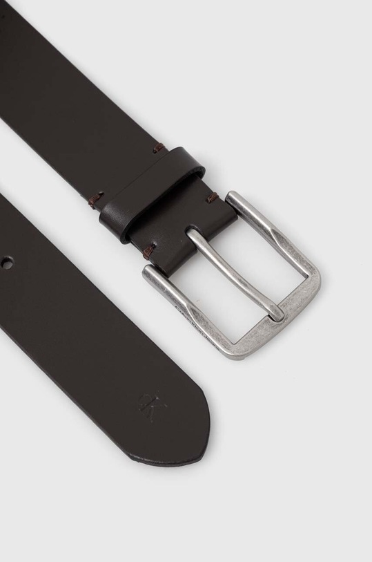 Kožený pásek Calvin Klein Jeans K50K511145 hnědá AW23