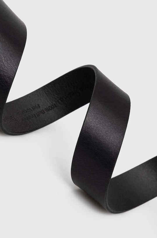 Kožený pásek Pepe Jeans PM021011.999 černá AW23