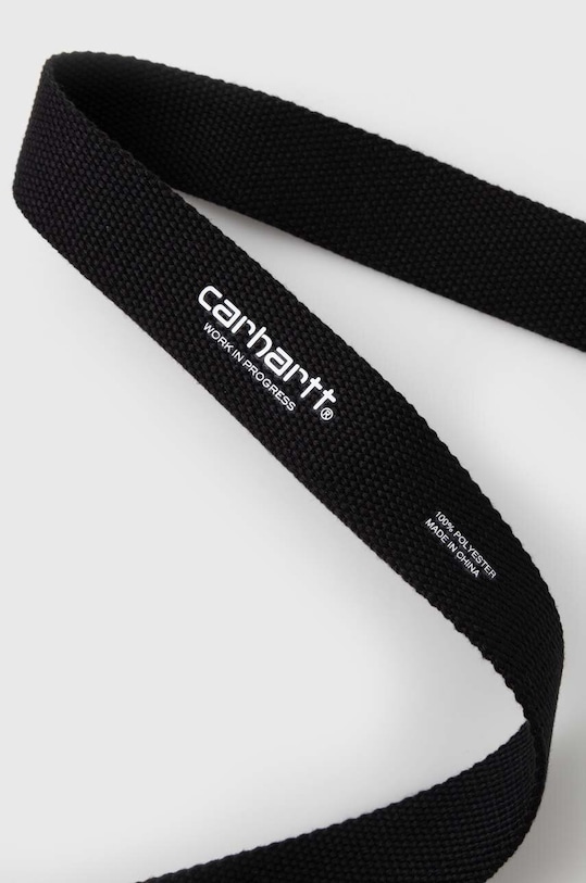 Carhartt WIP pasek Script Belt Tonal I028401.89XX czarny AW23