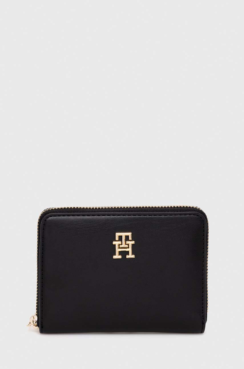 Tommy Hilfiger portfel syntetyczny czarny AW0AW15088