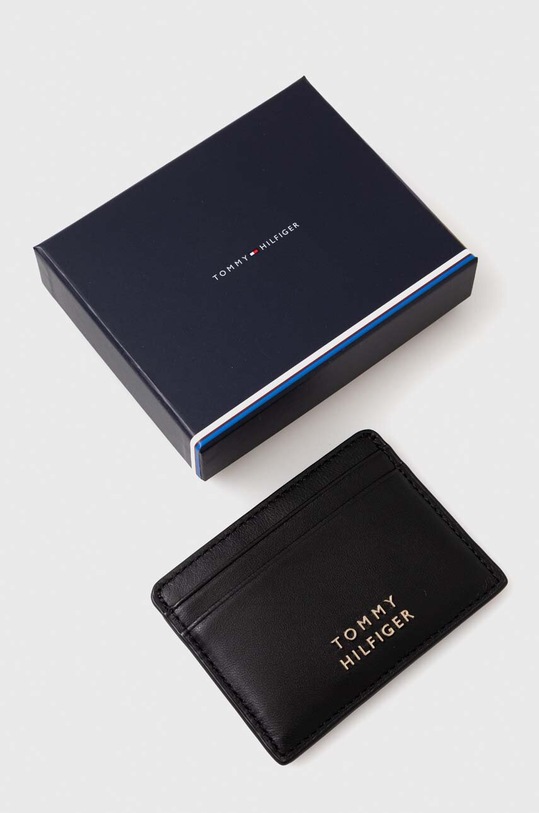 Akcesoria Tommy Hilfiger etui na karty AW0AW15090 czarny