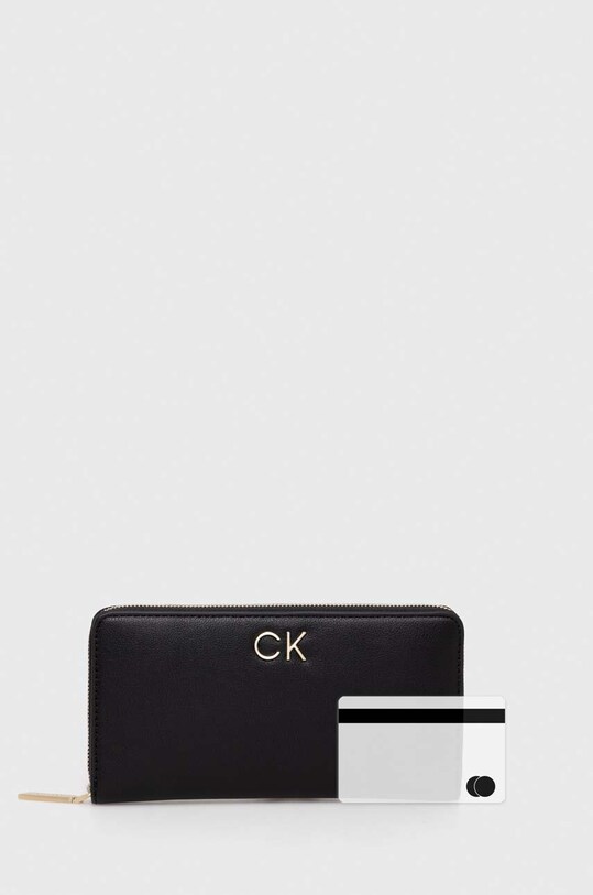 Πορτοφόλι Calvin Klein K60K610967 μαύρο