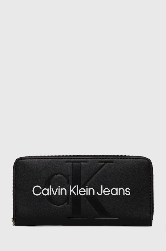 Calvin Klein Jeans portfel imitacja skóry licowej czarny K60K607634