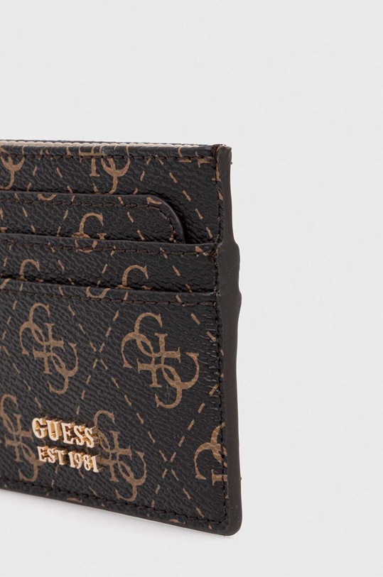 Аксесуари Чохол на банківські карти Guess SWQE85.00350 коричневий