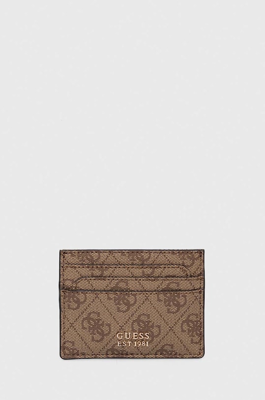Guess card holder husă de card bej SWSG85.00350