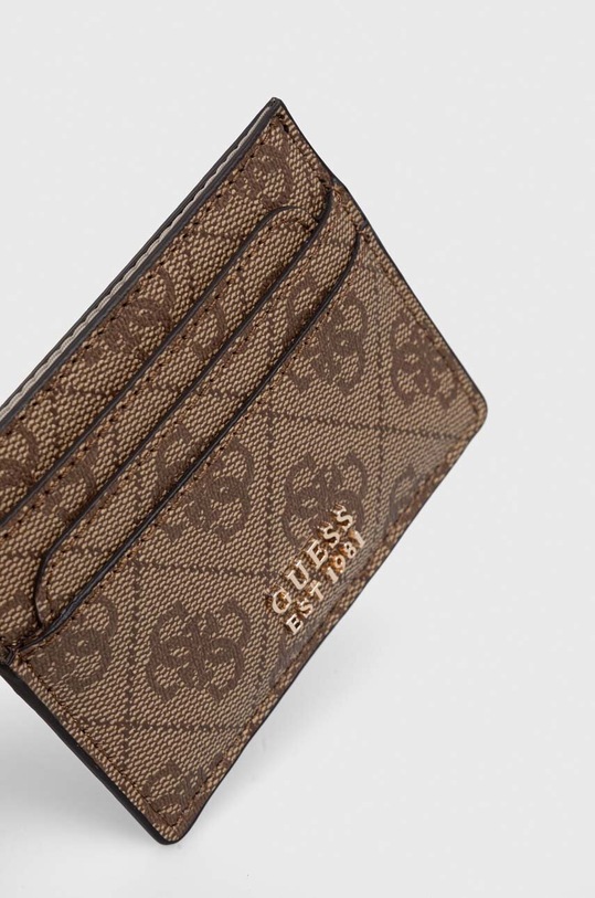 Accesorii Guess card holder SWSG85.00350 bej