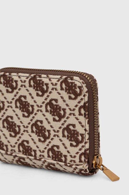 Πορτοφόλι και κασκόλ Guess καφέ GFBOXW.P3303