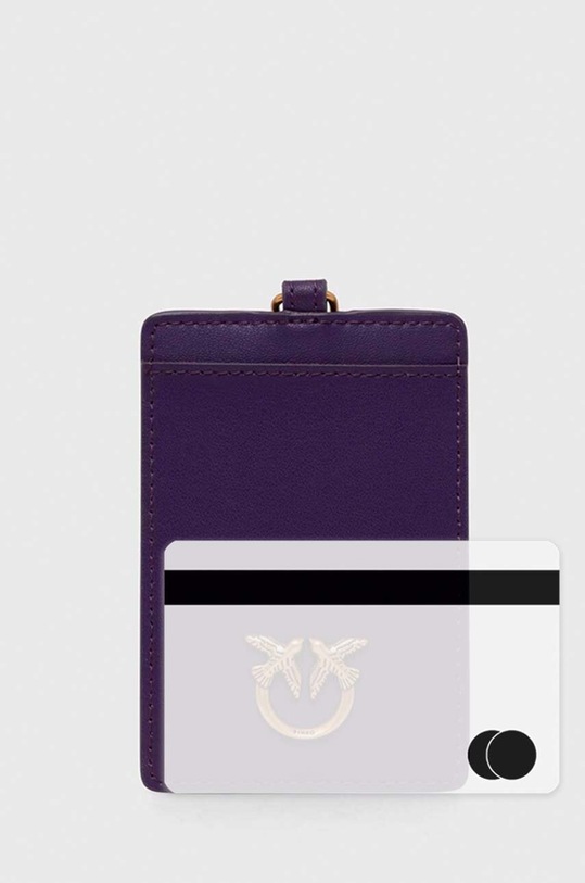 Шкіряний чохол на банківські карти Pinko 101756.A0F1