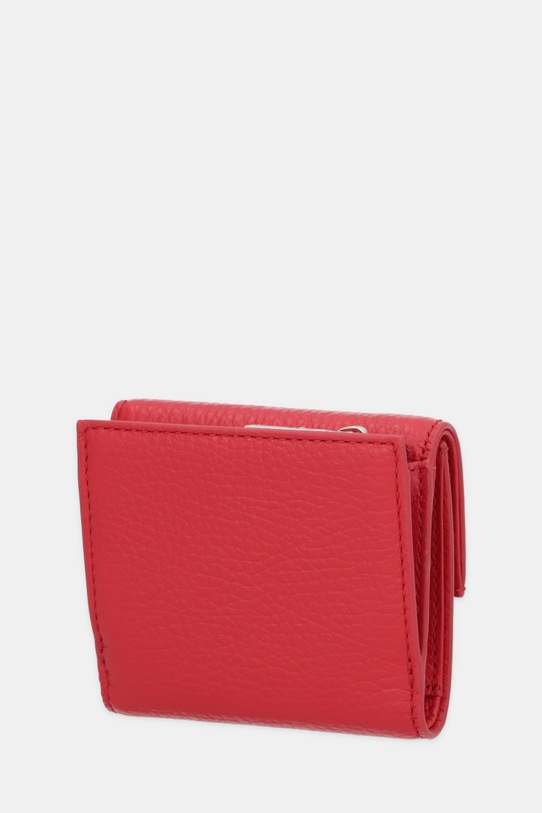 Coccinelle portfel skórzany E2.MW5.11.B8.01 czerwony AA00