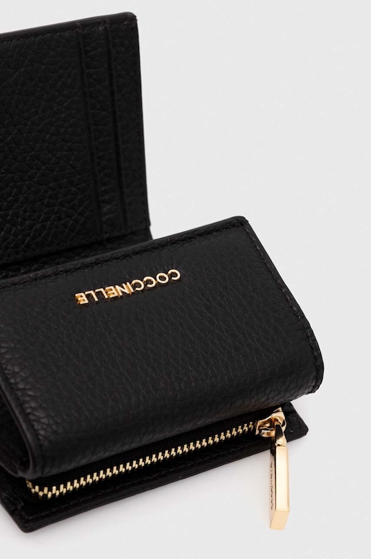 Аксесуари Шкіряний гаманець Coccinelle E2.MW5.11.B8.01 чорний