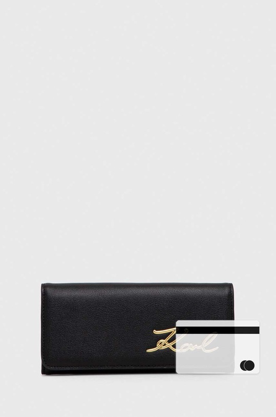 Karl Lagerfeld portfel 235W3235 czarny