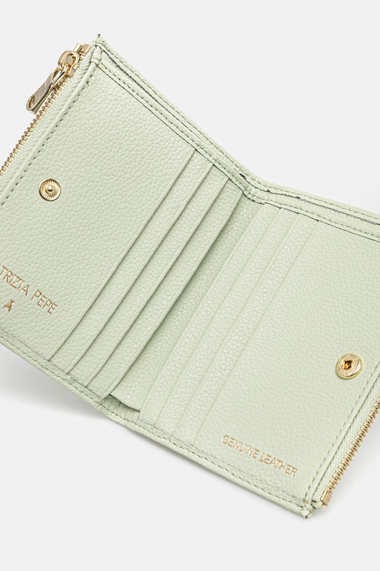 Аксессуары Кожаный кошелек Patrizia Pepe CQ8732.L001 зелёный