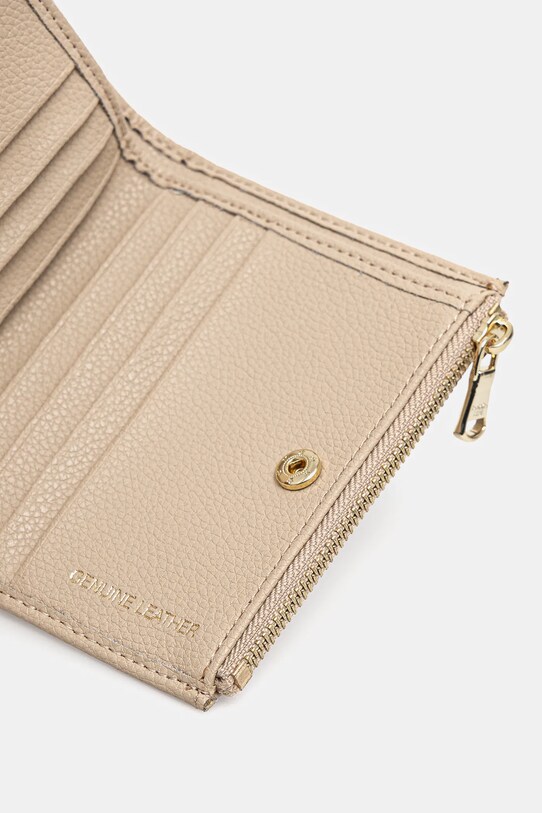 Αξεσουάρ Δερμάτινο πορτοφόλι Patrizia Pepe CQ8732.L001 μπεζ