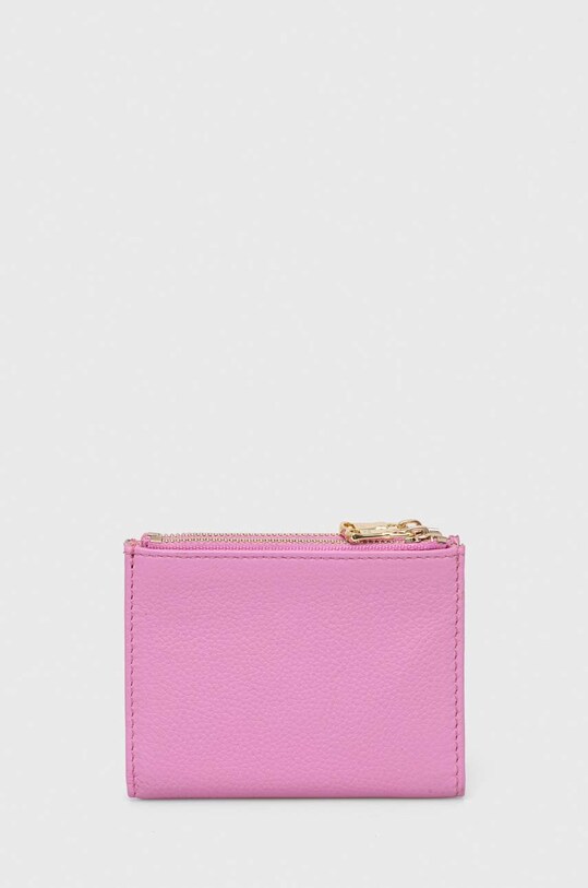 Шкіряний гаманець Patrizia Pepe CQ8732.L001 рожевий AW24