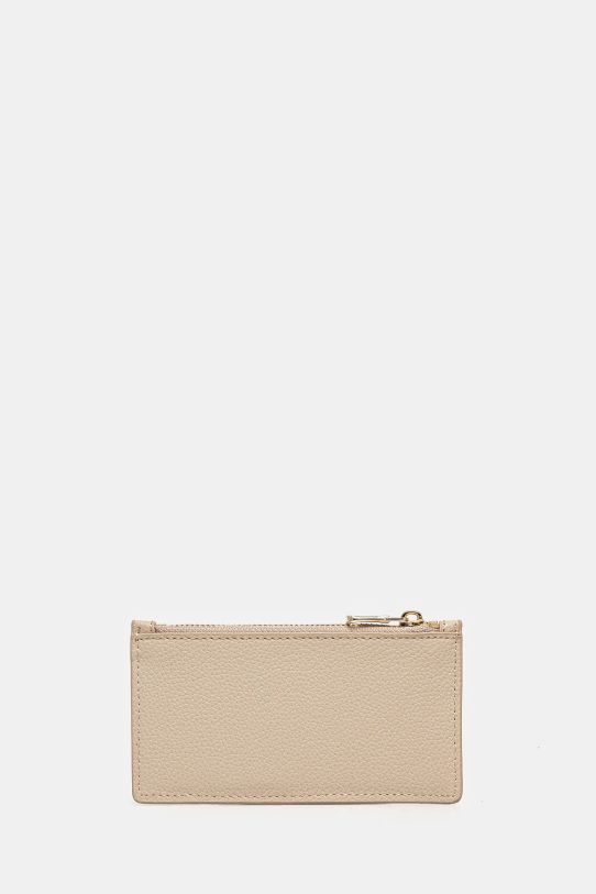 Шкіряний гаманець Patrizia Pepe CQ9105.L001 бежевий SS25