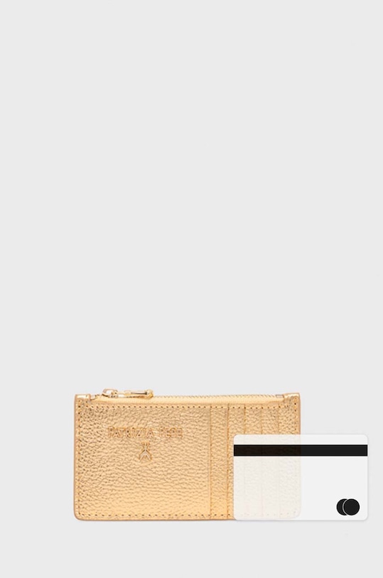 Patrizia Pepe portofel de piele CQ9105.L001 aur