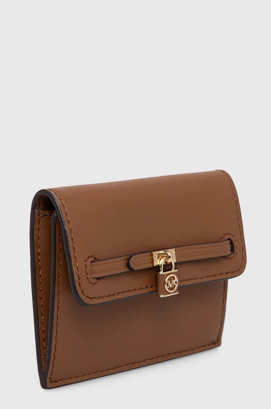 Δερμάτινο πορτοφόλι MICHAEL Michael Kors 34F3G9HD5L καφέ AW23