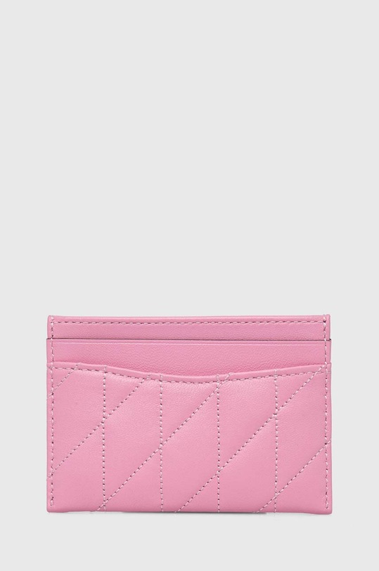 Akcesoria Coach etui na karty skórzane Essential Card Case CM434 różowy