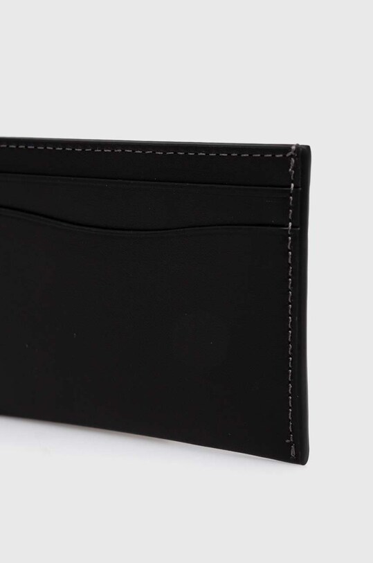 Шкіряний чохол на банківські карти Coach Essential Card Case CM435 чорний AA00