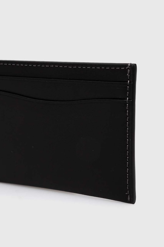 Кожен калъф за карти Coach Essential Card Case CM435 черен AA00