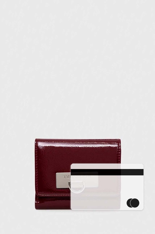 Trussardi portfel 75W00409.9Y099995 bordowy