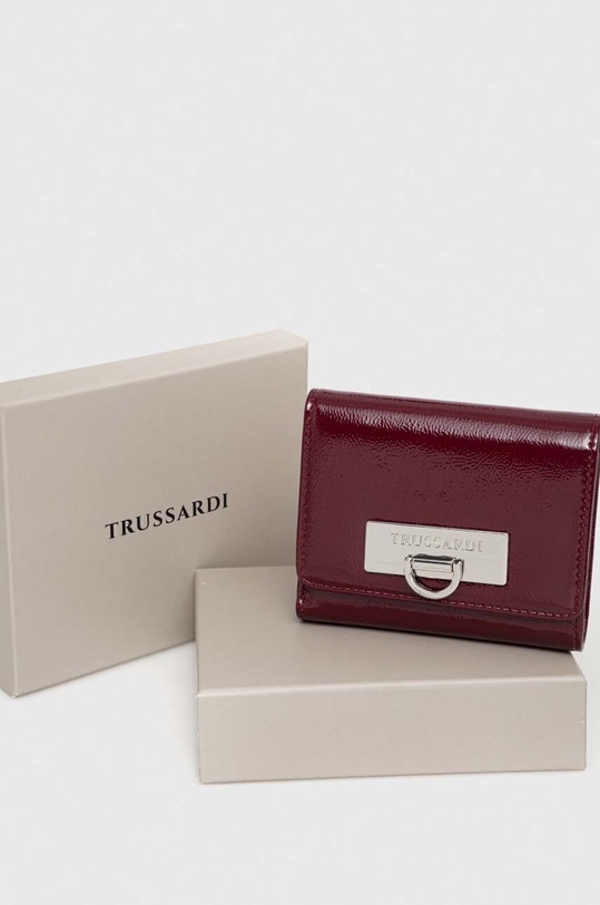 Akcesoria Trussardi portfel 75W00409.9Y099995 bordowy