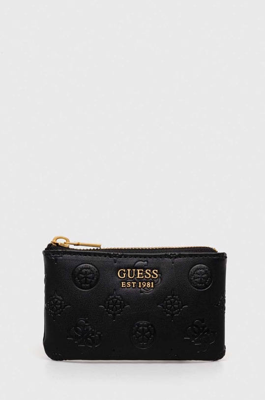 Кошелек Guess имитация натуральной кожи чёрный SWPD92.13340