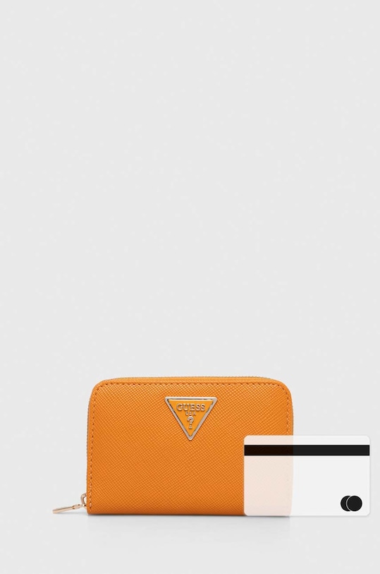 Guess portfel LAUREL SWZG85.00400 pomarańczowy