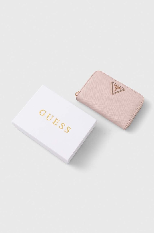 Guess portfel LAUREL różowy SWZG85.00400