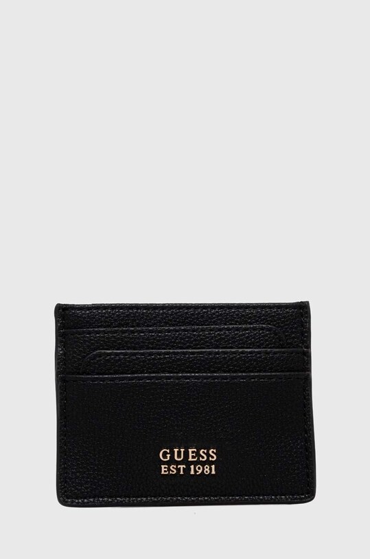 Чохол на банківські карти Guess чохол для карт чорний SWBG87.78350