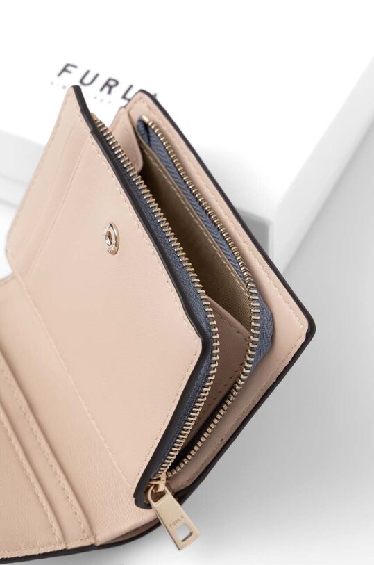 Furla portfel skórzany WP00307.HSF000.2495S niebieski