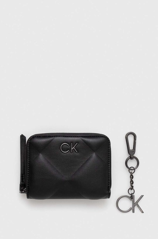 Πορτοφόλι Calvin Klein συνθετικό μαύρο K60K611329