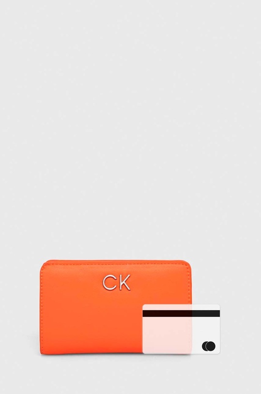 Calvin Klein portfel K60K608992 pomarańczowy