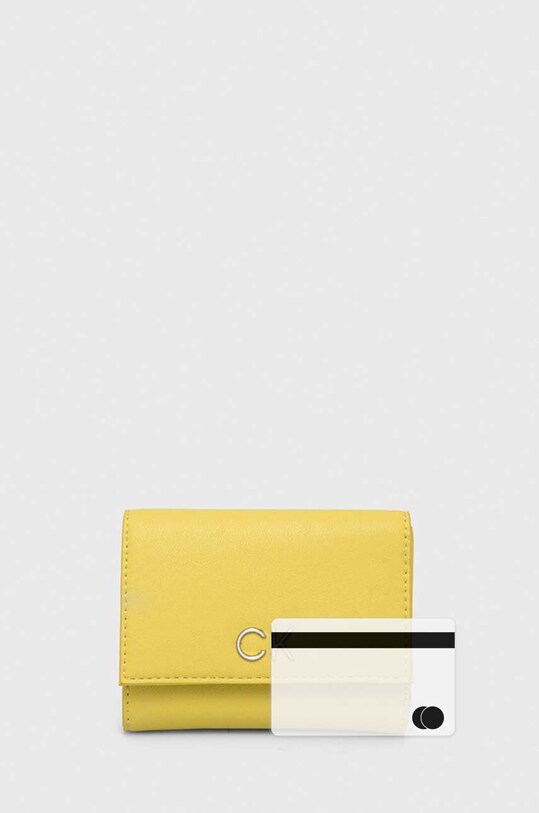 Calvin Klein portfel K60K608994 żółty
