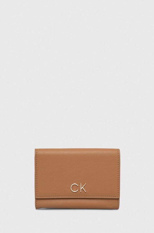Peněženka Calvin Klein K60K611092 hnědá AW23