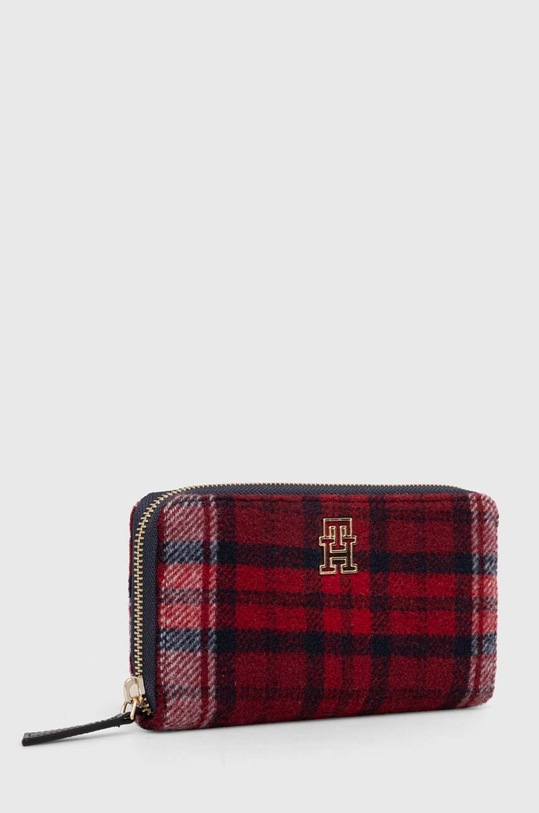 Tommy Hilfiger portfel + brelok AW0AW15858 czerwony AW23