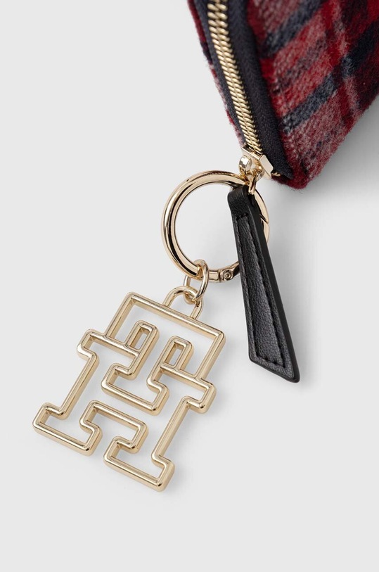Tommy Hilfiger portfel + brelok czerwony AW0AW15858