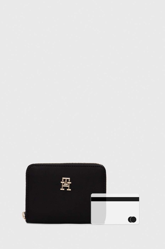 Peňaženka Tommy Hilfiger čierna AW0AW15278