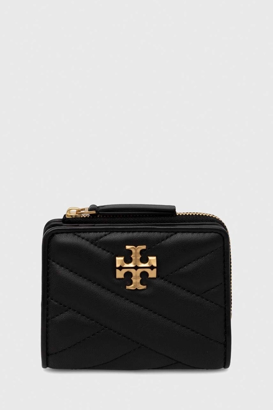 Кожаный кошелек Tory Burch кожа чёрный 153121.001